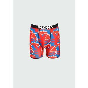 NWT Tulones Red Yen Plus Brief Currency Money Boxer New Small